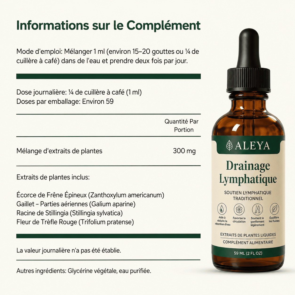 DRAINANT LYMPHATIQUE