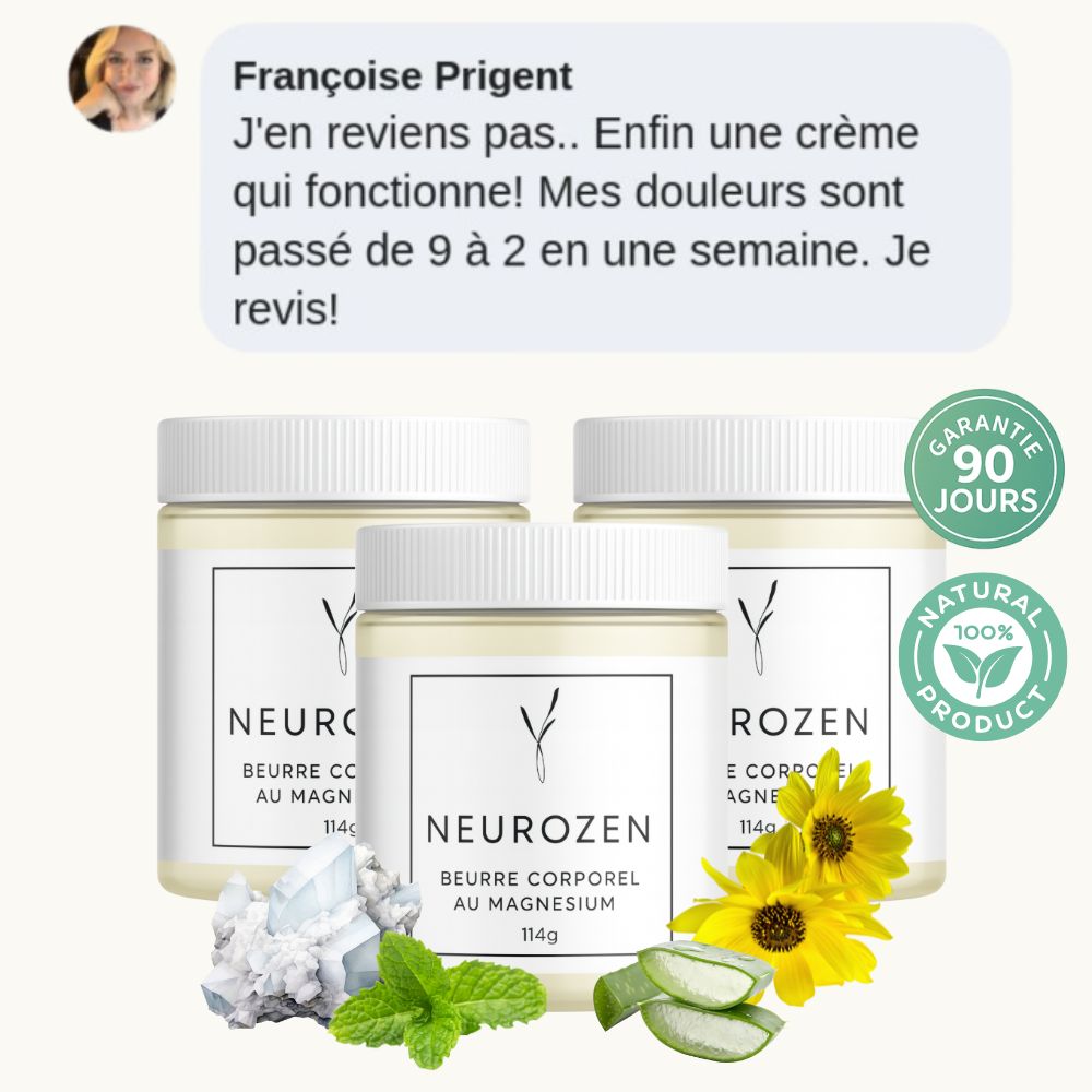 NeuroZen – Soulagez vos douleurs nerveuses et crampes nocturnes naturellement, dès les premières applications